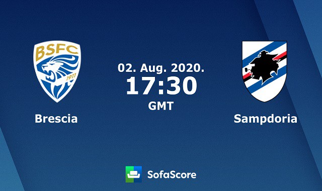 Soi kèo bóng đá 88FUN trận Brescia vs Sampdoria, 23h – 01/8/2020