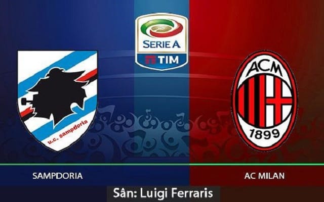 Soi kèo bóng đá 88FUN trận Sampdoria vs AC Milan, 0h30 – 30/7/2020