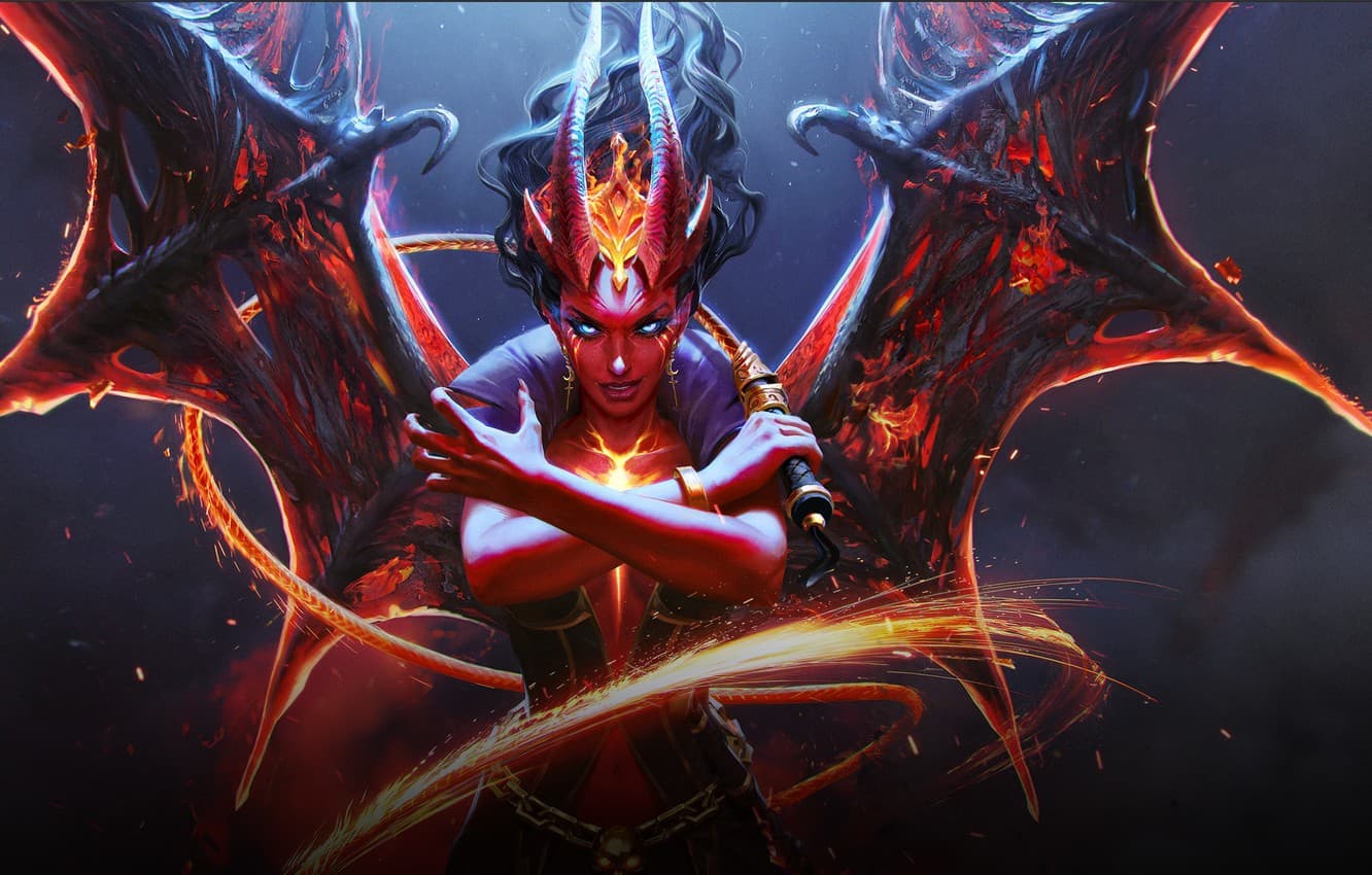 Queen of pain Dota 2 – Nữ hoàng của sự đau đớn