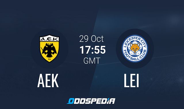 Soi kèo bóng đá 88FUN trận AEK Athens FC vs Leicester City, 0:55 – 30/10/2020