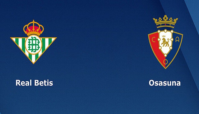 Soi kèo bóng đá 88FUN trận Real Betis vs Osasuna, 3:00 – 02/02/2021