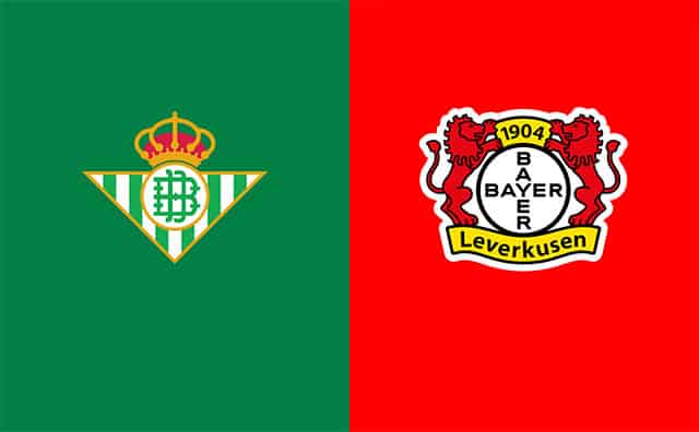 Soi kèo bóng đá 88FUN trận Betis vs Bayer Leverkusen, 23:45 - 21/10/2021