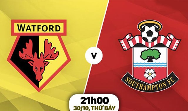 Soi kèo bóng đá 88FUN trận Watford vs Southampton, 21:00 - 30/10/2021