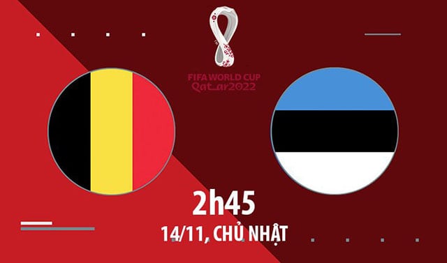 Soi kèo bóng đá 88FUN Bỉ vs Estonia, 02:45 - 14/11/2021