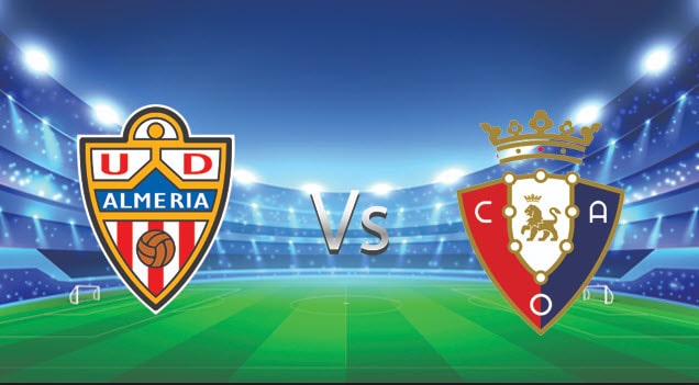 Soi kèo bóng đá 88FUN trận Almeria vs Osasuna, 02:00 – 13/09/2022